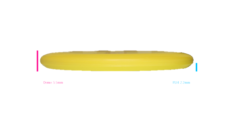 Discmania Flex 2 D-Line P2 Putter Profile View