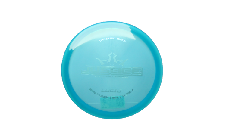 Dynamic Discs Lucid Justice Midrange Front View