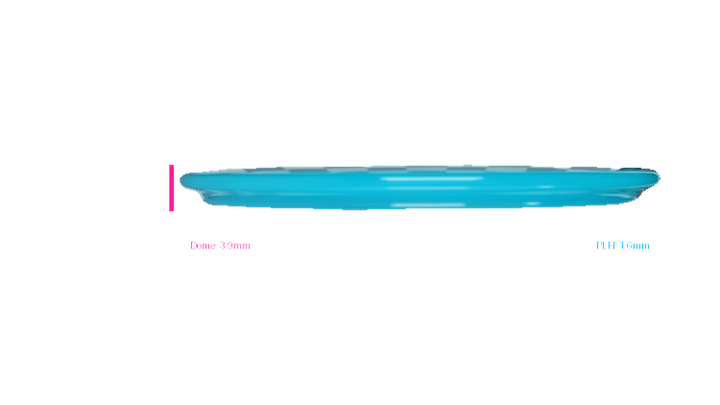Dynamic Discs Lucid Justice Midrange Profile View