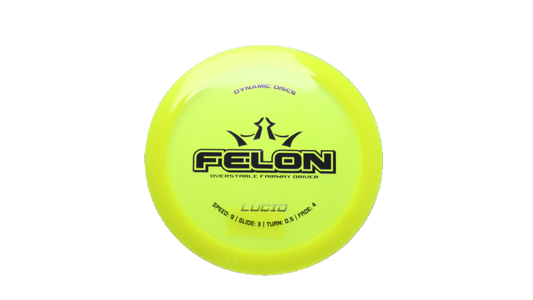 Dynamic Discs Lucid Felon Fairway Driver Front View