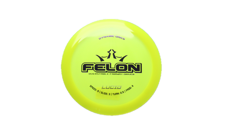 Dynamic Discs Lucid Felon Fairway Driver Front View