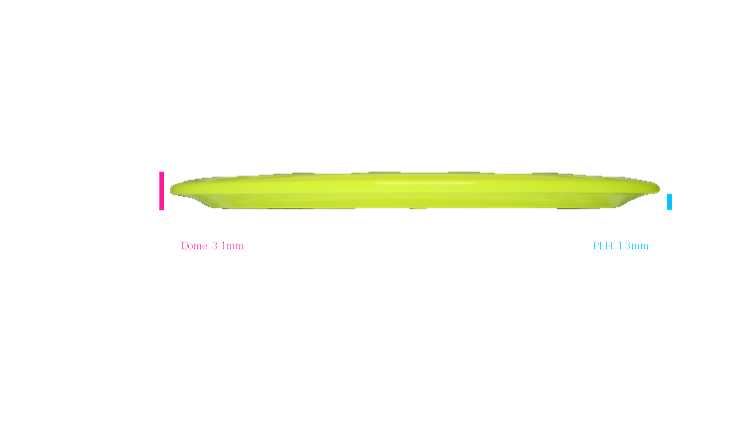 Dynamic Discs Lucid Felon Fairway Driver Profile View