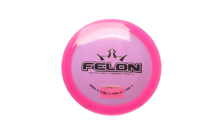 Dynamic Discs Lucid Felon Fairway Driver Front View