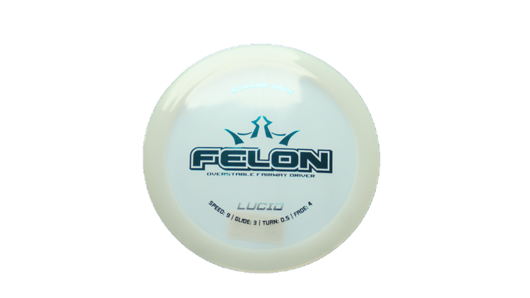 Dynamic Discs Lucid Felon Fairway Driver Front View