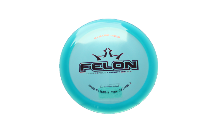 Dynamic Discs Lucid Felon Fairway Driver Front View