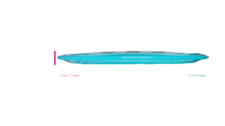 Dynamic Discs Lucid Felon Fairway Driver Profile View