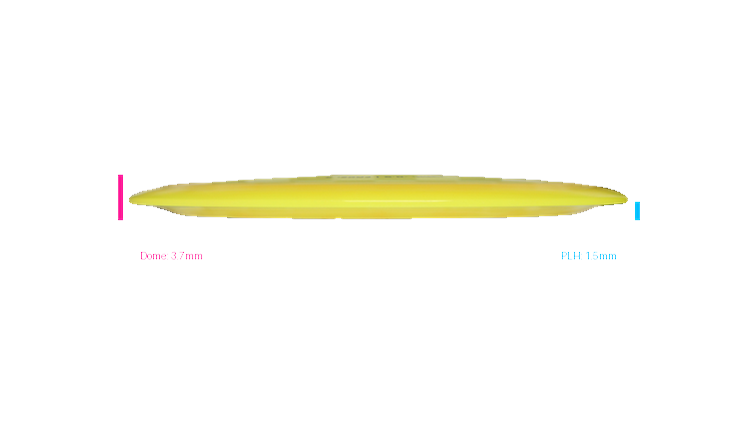 Dynamic Discs Lucid Air Trespass Distance Driver Profile View