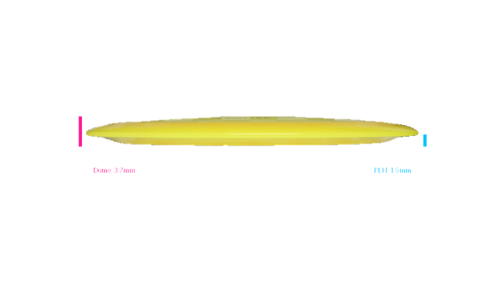 Dynamic Discs Lucid Air Trespass Distance Driver Profile View