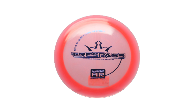 Dynamic Discs Lucid Air Trespass Distance Driver Front View