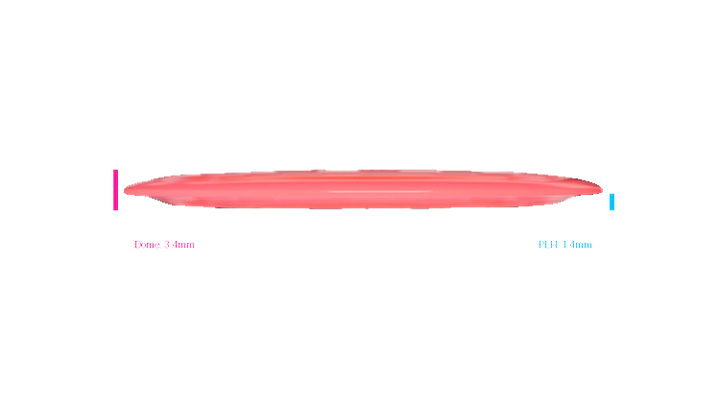 Dynamic Discs Lucid Air Trespass Distance Driver Profile View