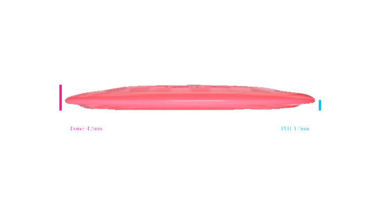 Dynamic Discs Lucid Air Motive Fairway Driver Profile View