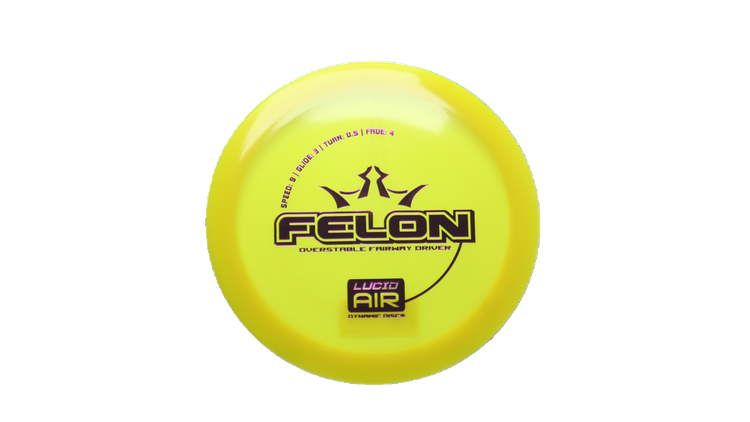 Dynamic Discs Lucid Air Felon Fairway Driver Front View