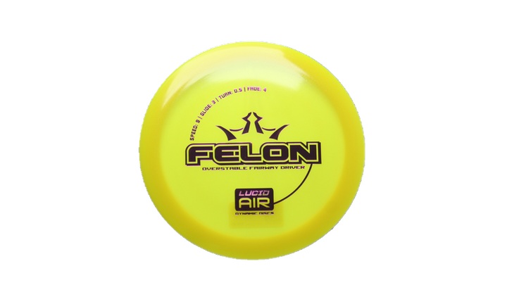 Dynamic Discs Lucid Air Felon Fairway Driver Front View