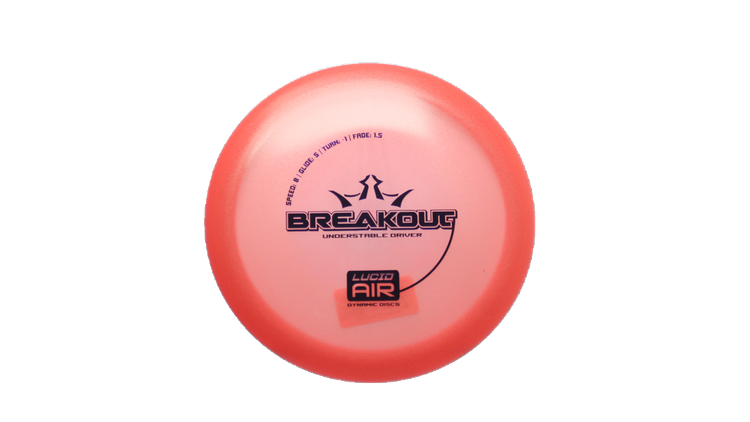 Dynamic Discs Lucid Air Breakout Fairway Driver Front View