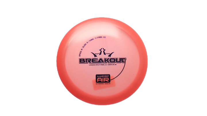 Dynamic Discs Lucid Air Breakout Fairway Driver Front View
