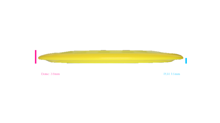 Dynamic Discs Lucid Air Breakout Fairway Driver Profile View