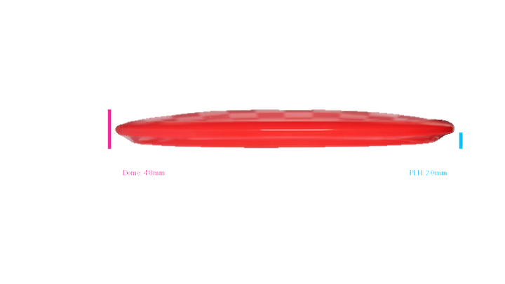 Dynamic Discs Fuzion Truth Midrange Profile View