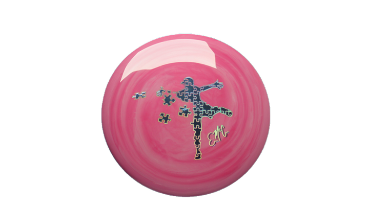 Dynamic Discs The Missing Piece Fuzion Swirl Emac Truth (New) Midrange Front View