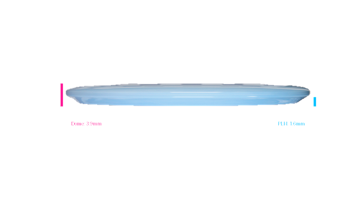 Dynamic Discs The Missing Piece Fuzion Swirl Emac Truth (New) Midrange Profile View