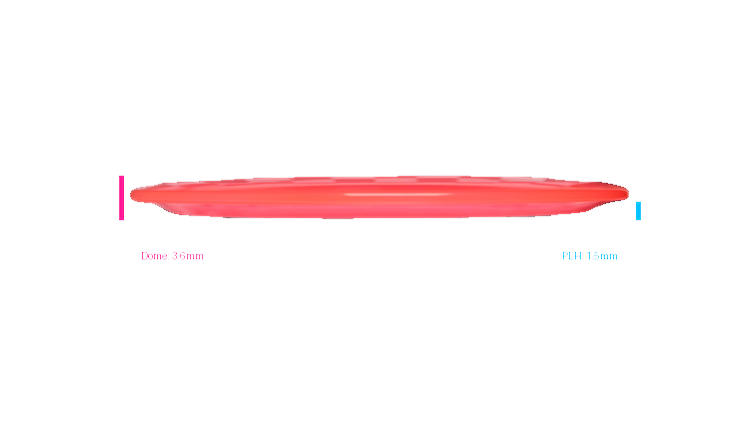 Dynamic Discs Fuzion Felon Fairway Driver Profile View