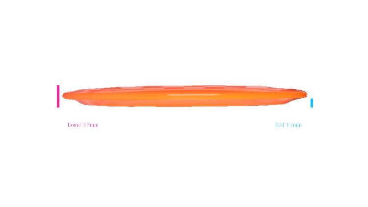 Dynamic Discs Fuzion Felon Fairway Driver Profile View