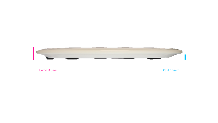Dynamic Discs Fuzion Felon Fairway Driver Profile View