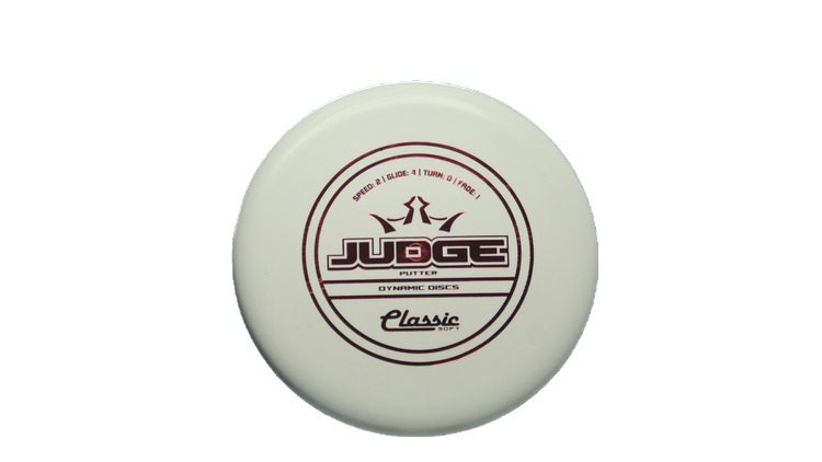 Dynamic Discs Classic Soft Judge Putter Front View