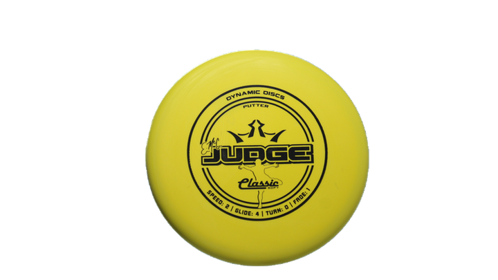 Dynamic Discs Classic Soft Emac Judge Putter Front View