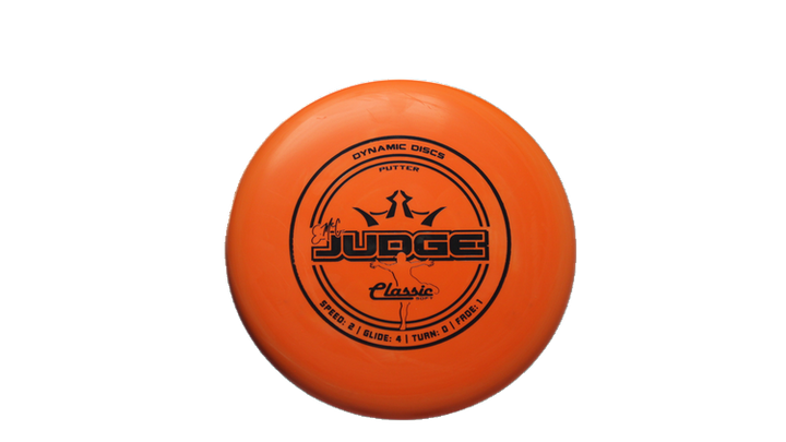 Dynamic Discs Classic Soft Emac Judge Putter Front View