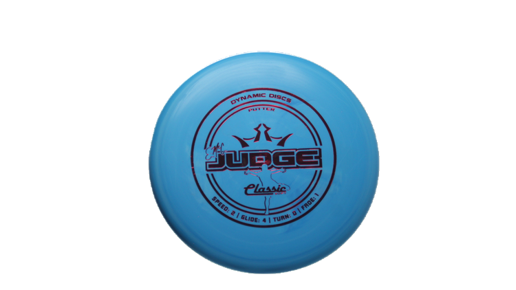 Dynamic Discs Classic Soft Emac Judge Putter Front View