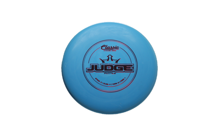 Dynamic Discs Classic Blend Judge Putter Front View
