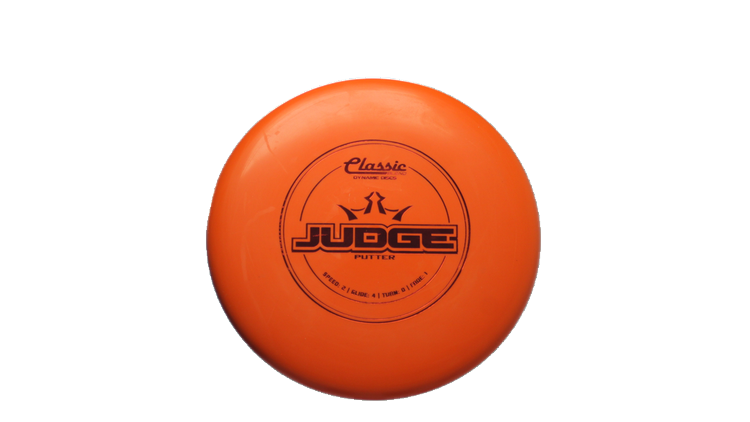 Dynamic Discs Classic Blend Judge Putter Front View