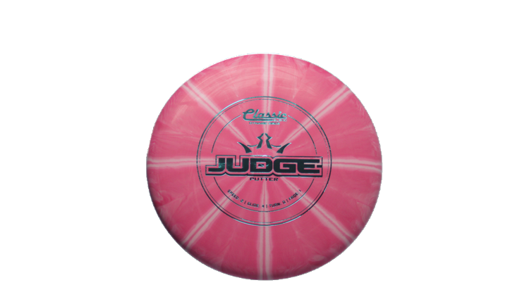 Dynamic Discs Classic Blend Burst Judge Putter Front View