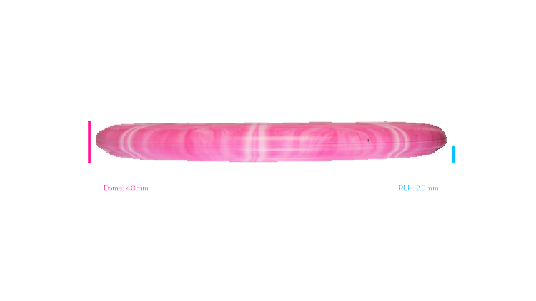 Dynamic Discs Classic Blend Burst Judge Putter Profile View