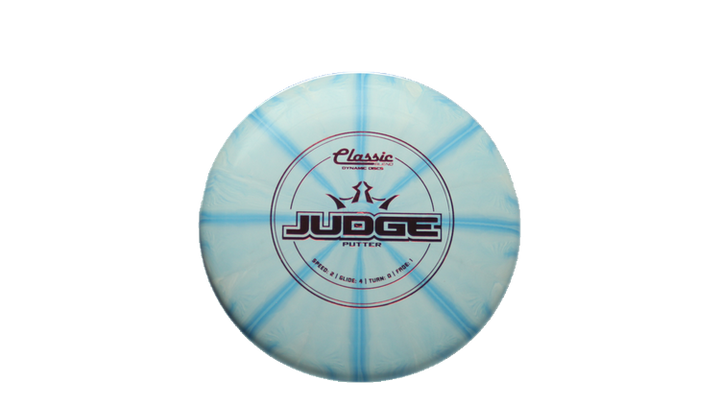 Dynamic Discs Classic Blend Burst Judge Putter Front View