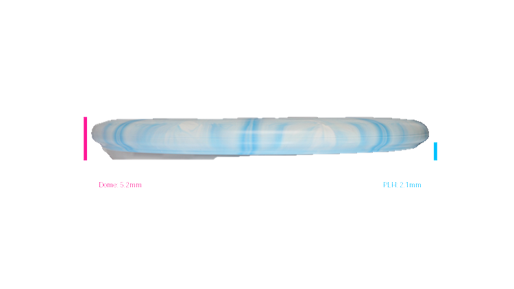 Dynamic Discs Classic Blend Burst Judge Putter Profile View