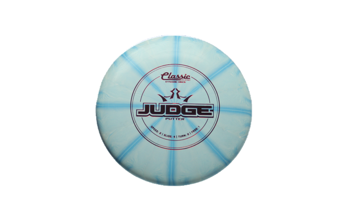 Dynamic Discs Classic Blend Burst Judge Putter Front View