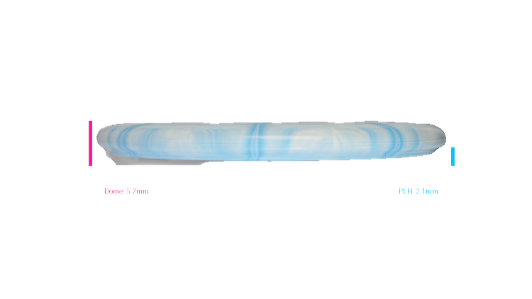 Dynamic Discs Classic Blend Burst Judge Putter Profile View