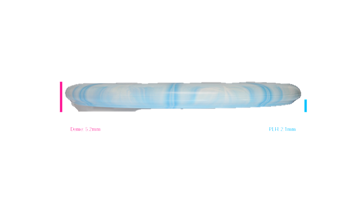 Dynamic Discs Classic Blend Burst Judge Putter Profile View