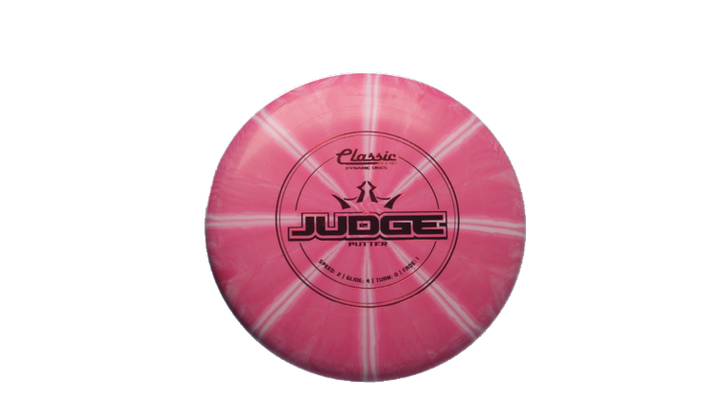 Dynamic Discs Classic Blend Burst Judge Putter Front View