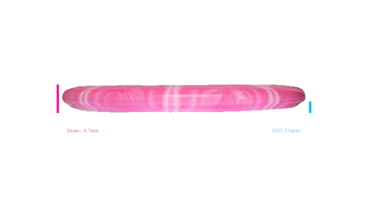 Dynamic Discs Classic Blend Burst Judge Putter Profile View