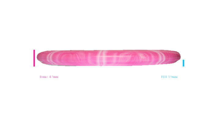 Dynamic Discs Classic Blend Burst Judge Putter Profile View