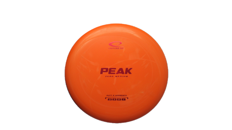 Latitude 64 Zero Medium Peak Putter Front View