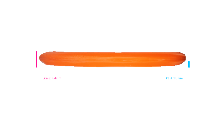 Latitude 64 Zero Medium Peak Putter Profile View