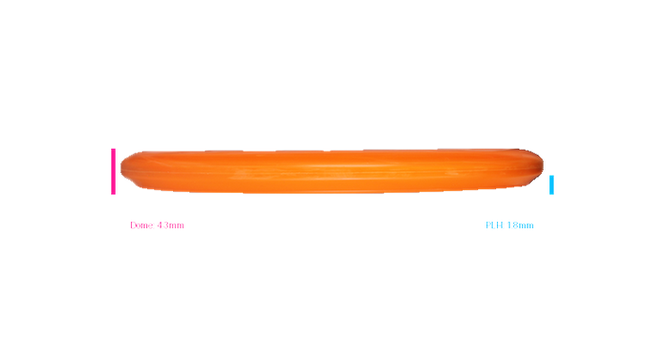 Latitude 64 Zero Medium Peak Putter Profile View