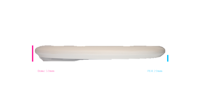 Latitude 64 Zero Medium Peak Putter Profile View