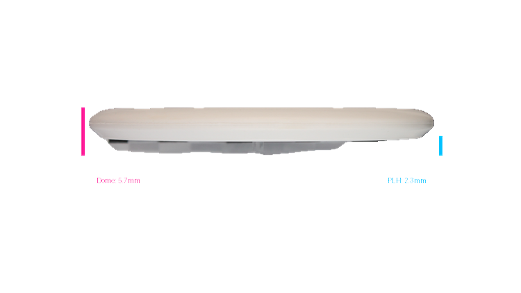 Latitude 64 Zero Medium Peak Putter Profile View