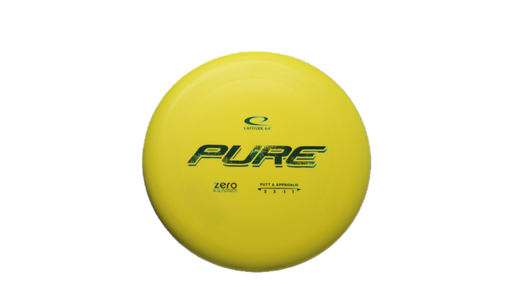 Latitude 64 Zero Hard Pure Putter Front View