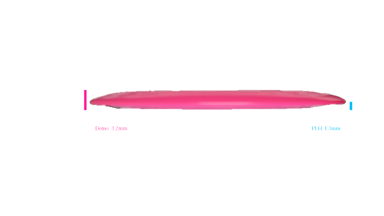 Latitude 64 Zero Gravity Bolt Distance Driver Profile View