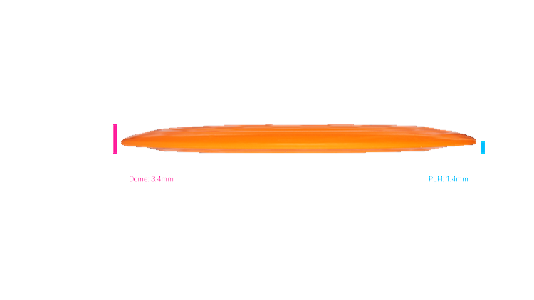 Latitude 64 Zero Gravity Bolt Distance Driver Profile View